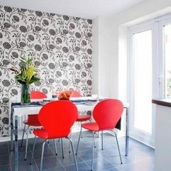 Best Inspirations : Prints Dining Room Bold Wallpaper - Karbonix