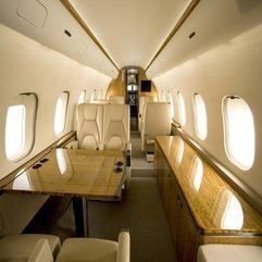 Private Jet Interior Modern Minimalist - Karbonix