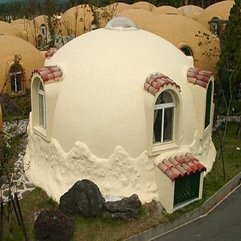 Proof Building Design Iglo Shape House Made Of Stereo Foam Earthquake - Karbonix