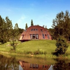 Best Inspirations : Proof Building Design Ufo Shaped House Earthquake - Karbonix