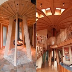 Proof Building Design Wood Base Dome House Interior Earthquake - Karbonix