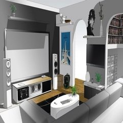 Properties White And Grey Home Entertainment - Karbonix