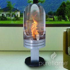 Pure Flame Vulcan Biofuel Fireplace VentlessFireplacePros - Karbonix