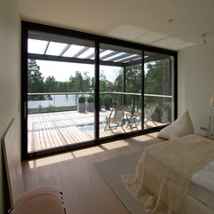 Best Inspirations : Quilt In White Bed Overlooking Outside View Through Glazed Window Creamy - Karbonix