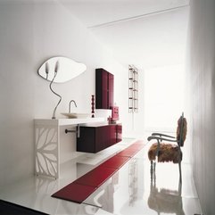 Best Inspirations : Quirky Bathrooms Interiors Red White Cute - Karbonix