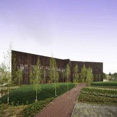 RAIF DIN K K CULTURAL CENTER BY EMRE AROLAT ARCHITECTS A AS - Karbonix