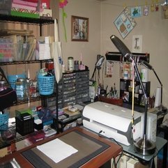 Best Inspirations : Re Arranged Craft Room Looks Fancy - Karbonix