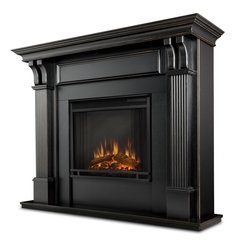 Best Inspirations : Real Flame Ashley Electric Fireplace In Black Wash - Karbonix