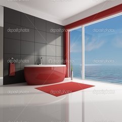 Red And Brown Interior Design Brown Bathroom Decoration Minimalist - Karbonix