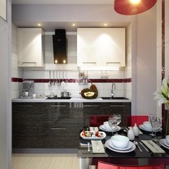 Red Kitchen Ideas Creative Design - Karbonix