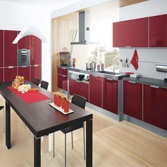Red Kitchen Ideas Inspirational Trendy - Karbonix