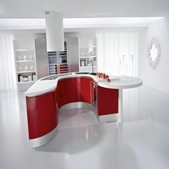 Best Inspirations : Red Kitchen Ideas Modern Concept - Karbonix