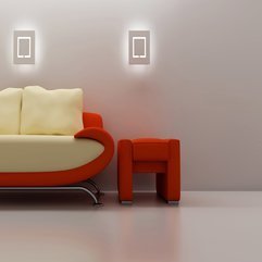Red Sofas Living Room Interior Ideas White Wall - Karbonix