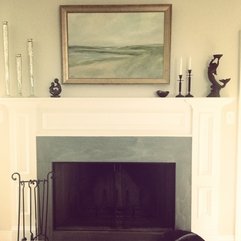 Best Inspirations : Remarkable White Traditional Fireplace Mantel With Yellow - Karbonix