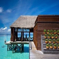 Best Inspirations : Resort View With Green Plants Pot Inside Wooden - Karbonix