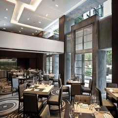 Restaurant Interior Design Mira Hotel - Karbonix
