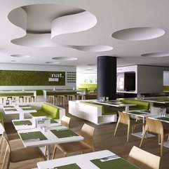 Restaurant Interior Design Modern Minimalist - Karbonix