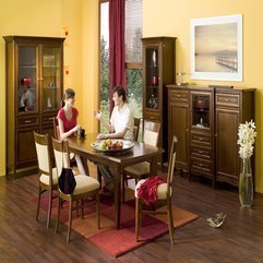 Retro Dining Room Inspiration Interior Picture - Karbonix