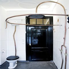 Best Inspirations : Retro Fantastic Vintage Sculptural Bathroom Design Collection Picture - Karbonix