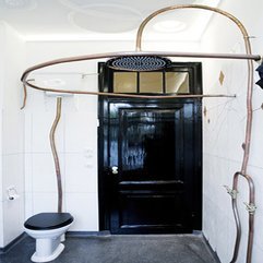 Retro Fantastic Vintage Sculptural Bathroom Design Collection Picture - Karbonix