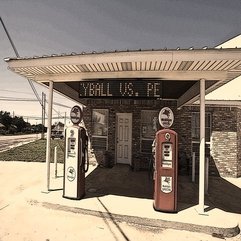 Best Inspirations : Retro Gas Station 1 Flickr Photo Sharing - Karbonix