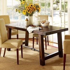 Retro Natural Dining Room Design Elegant Dining Rooms Designs - Karbonix