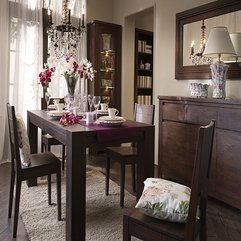 Retro Sharp Dining Room Idea Furniture Set - Karbonix