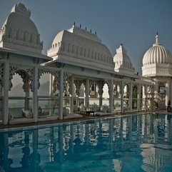 Rooftop Pool India Udaipur Palace - Karbonix