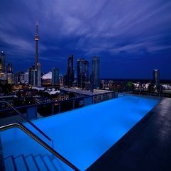 Best Inspirations : Rooftop Pool Toronto Thompson Hotel - Karbonix