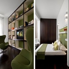 Best Inspirations : Room Bedroom Design With Green White Accent Wooden Furniture Family - Karbonix
