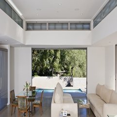 Best Inspirations : Room Beside Glazed Coffee Table Chairs With Pool View White Living - Karbonix