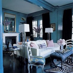 Room Decor Design Glamorous Blue - Karbonix