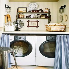 Room Decorating Ideas Small Laundry - Karbonix