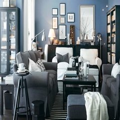 Room Decoration With Blue Theme Luxurious Living - Karbonix