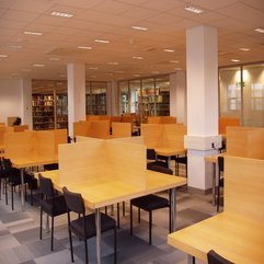 Room Design For Library With Wooden Chair Neat Study - Karbonix