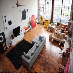 Room Design Simple Living - Karbonix