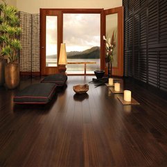 Best Inspirations : Room Design With Wood Flooring Modern Living - Karbonix