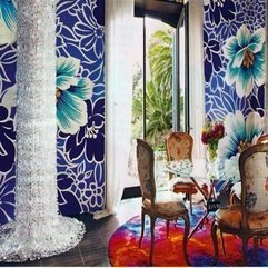 Room Murals Blue Dining - Karbonix