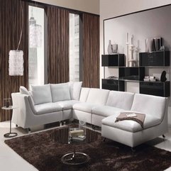 Room Rendering With White Sofa Modern Living - Karbonix