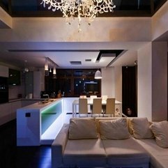 Room With Beautiful Lighting Apartment Living - Karbonix