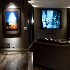 Best Inspirations : Room With Big Screen Tv And Painting Home Theater - Karbonix