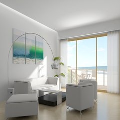 Room With Nice Wall Painting White Living - Karbonix