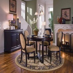 Best Inspirations : Rooms With A Round Rug Country Dining - Karbonix