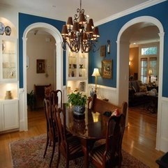 Rooms With Blue Wall Country Dining - Karbonix