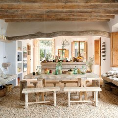 Best Inspirations : Rooms With Stone Flooring Rustic Dining - Karbonix