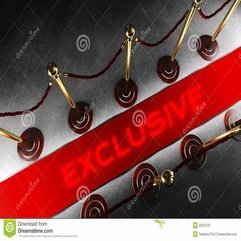 Rope Barrier With Exclusive Red Carpet Royalty Free Stock - Karbonix