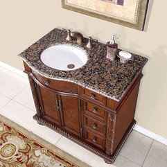 Sanger Bathroom Single Sink Vanity Silkroad Exclusive - Karbonix