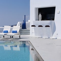 Santorini Hotel Exterior Sunbathing Chairs Grace - Karbonix