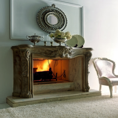 Savio Firmino Trendy Fireplace In Living Room Trend Decoration - Karbonix