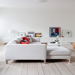 Scandinavian Style Interior Home White Sofa Nordic Bliss - Karbonix